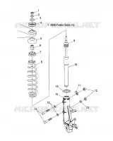 FRONT SUSPENSION STREBE