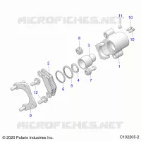 BRAKES, HINTERSATTELS