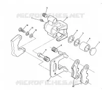 FRONT BREMSE 250 6x6 / W928727 (4922842284028A)