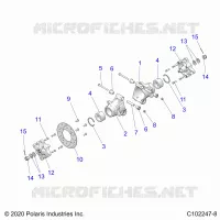HINTERRADAUFHÃ„NGUNG HUBS, CARRIER AND BRAKE DISC