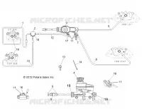 BREMSES, LINES AND MASTER CYLINDER