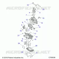CRANKCASE AND CRANKSHAFT