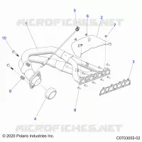 ENGINE, ABGASSYSTEM, HEADPIPE