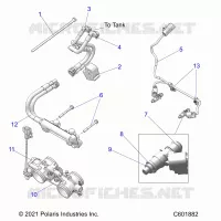 KRAFTSTOFFSYSTEM, RAIL, LINES AND THROTTLE BODY