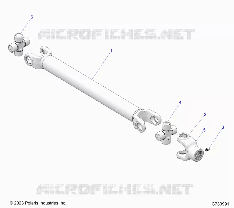 ANTRIEB, REAR PROP SHAFT