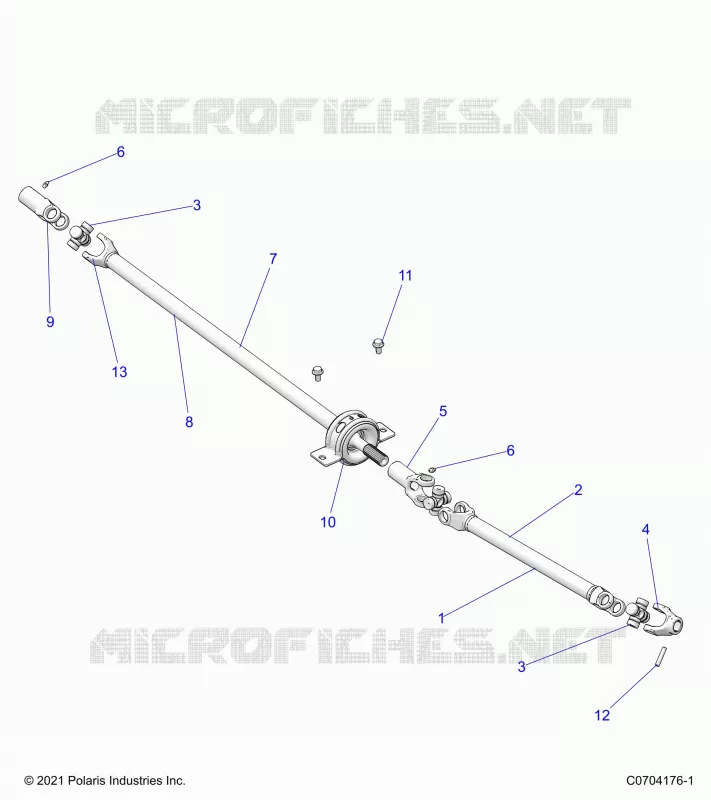 ANTRIEB, FRONT PROP SHAFT