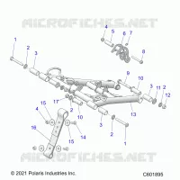 SUSPENSION, FRONT DREHMOMENTARM