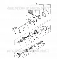 ANLASSER ASSEMBLY 350 4X4 / W928139 (4922832283042A)