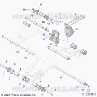 SUSPENSIONDLE CONTROL ARM MOUNTING