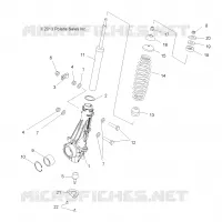 FRONT SUSPENSION STREBE
