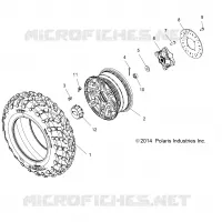 RADS, FRONT TIRE and BREMSE DISC