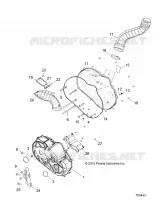 ANTRIEB, CLUTCH COVER AND DUCTING