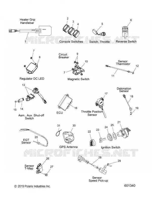 ELEKTRIC, SWITCHES, SENSORS AND COMPONENTS