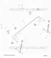 SUSPENSION, FRONT STABILISATORSTANGE
