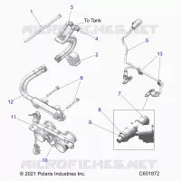 KRAFTSTOFFSYSTEM, RAIL, LINES AND THROTTLE BODY