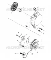 RÜCKZUG ANLASSER Sport 400L W958540 (4930133013C014)