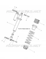 FRONT SUSPENSION SCHOCK MOUNTING