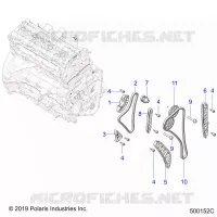 ENGINE, TIMING KETTEN AND RELATED