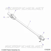 ANTRIEB, FRONT PROP SHAFT