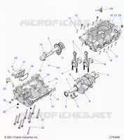 ENGINE, CRANKCASE AND KURBELWELLE