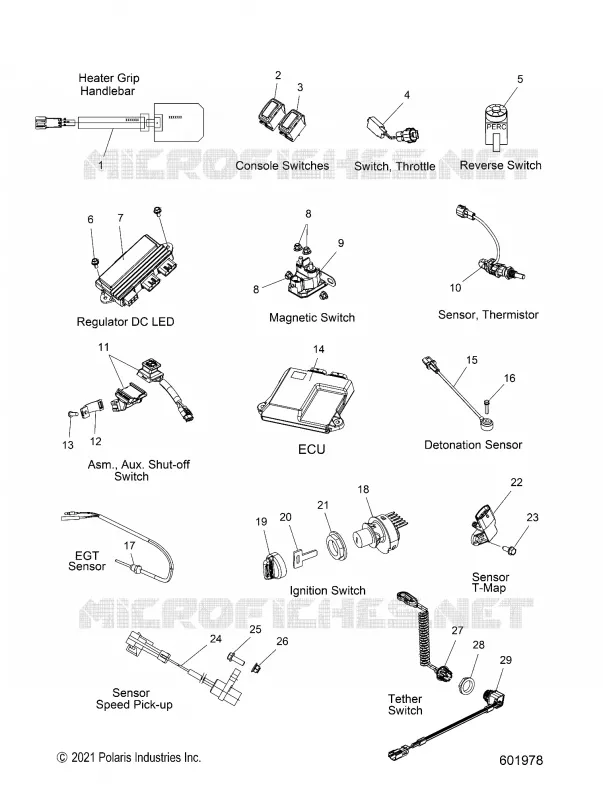 ELEKTRIC, SWITCHES, SENSORS AND COMPONENTS