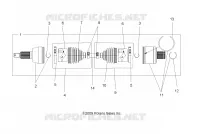 DRIVE TRAIN, DRIVE HINTERWELLE