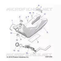 KRAFTSTOFFSYSTEM, FUEL TANK ASM.
