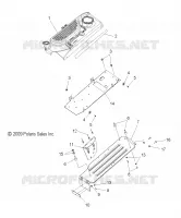 CHASSIS, CLUTCH GUARD AND COVER