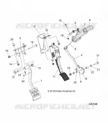 CONTROLS, PEDALS AND PARKBREMSE