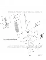 SUSPENSION, FRONT STREBE