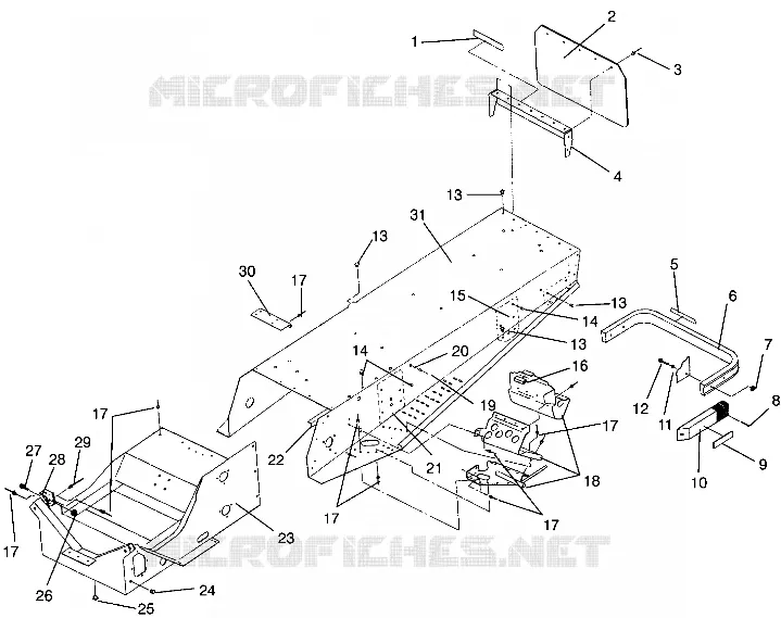 TUNNEL ASSEMBLY SUPER SPORT E940743 (4927372737001A)