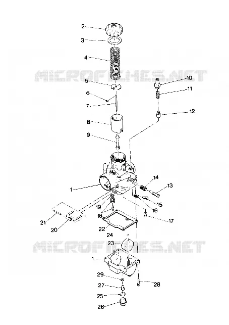 VERGASER SUPERTRAK DEALER MUST VERIFY JETTING      VERGASER N (4917131713030A)