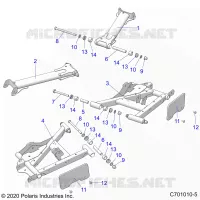 HINTERRADAUFHÃ„NGUNG CONTROL ARMS