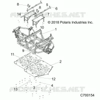 CHASSIS, MAIN FRAME AND SKID PLATES