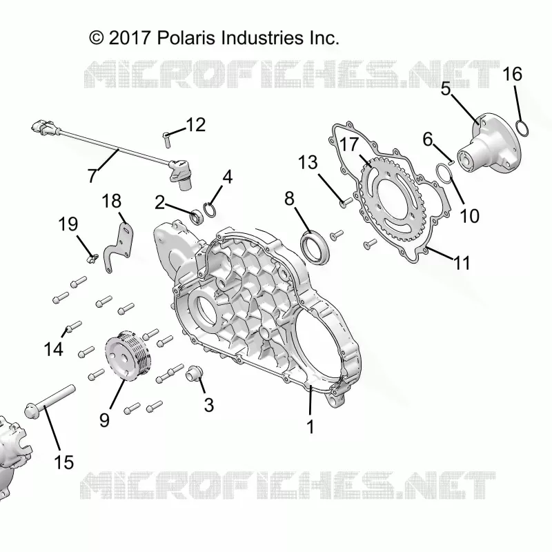 MOTOR, MAG COVER MOUNT
