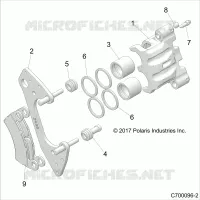 VORDERBREMSE CALIPER