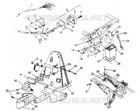 ELEKTRIC/RÜCKLICHT ASSEMBLY  4X4 400L W948140 (4926772677C009)