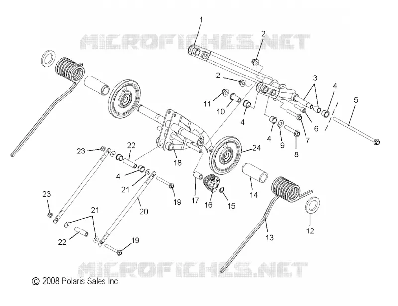SUSPENSION, HINTER Drehmomentarm