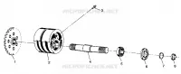 SPANNER VORNE ASSEMBLY 4X4 350L S938139 (4924342434012A)