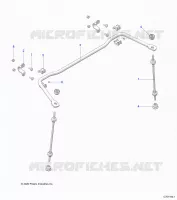 SUSPENSION, REAR STABILISATORSTANGE