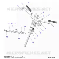 UPPER LENKEN & HANDLEBAR ASM.