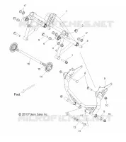 Aufhängung hinten CRANK