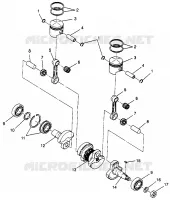 KOLBEN   KURBELWELLE LITE GT 0973133 AND EUROPEAN LITE GT E973133 (4938253825C005)