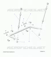 SUSPENSION, REAR STABILISATORSTANGE