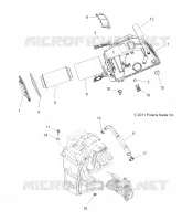 MOTOR, LUFTEINLASS