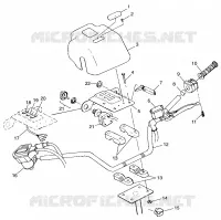 HANDLEBAR XPLORER 300 W98CC28C (4945264526B011)