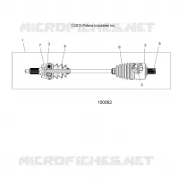 ANTRIEB, DRIVE SHAFT, FRONT