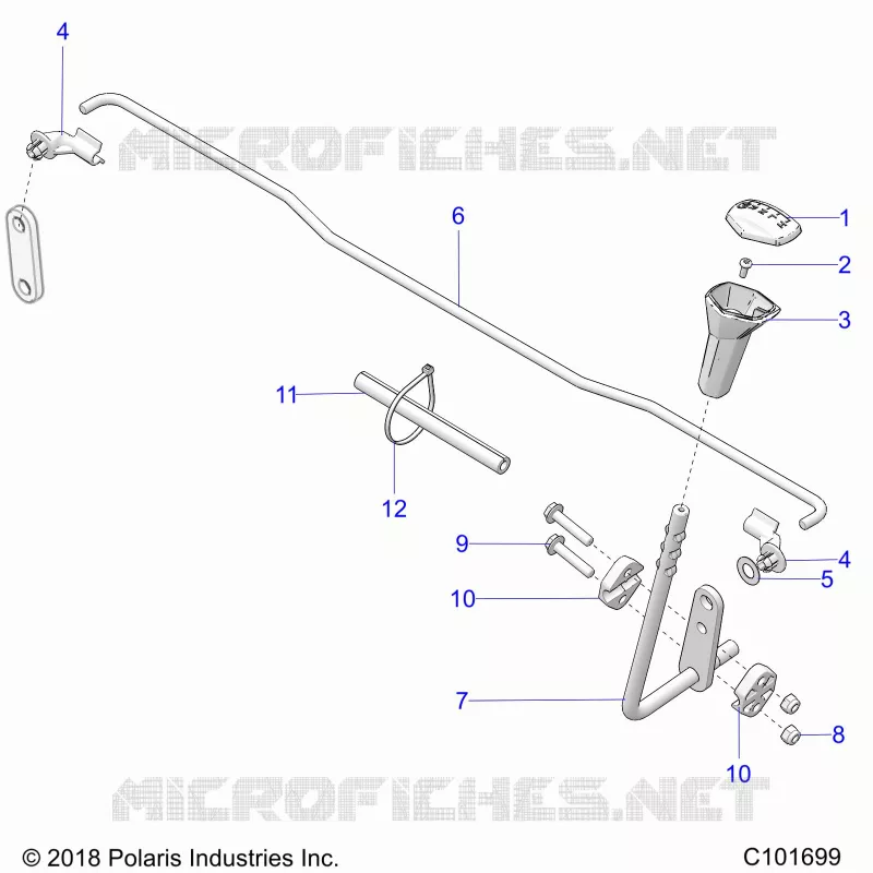DRIVE TRAIN, GEAR SELECTOR
