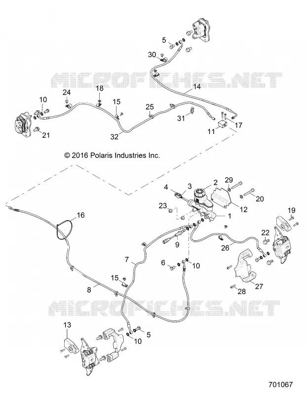 BRAKE LINES AND MASTER CYLINDER