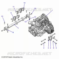 MOTOR, MOUNTING & LONG BLOCK